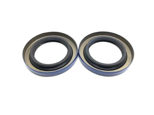 WPS (Pack of 2) Trailer Axle Hub Wheel Grease Seal 12192TB, 2000-2200# Double Lip 1.249'' X 1.983''