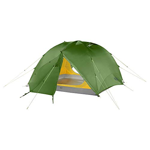 Jack Wolfskin YELLOWSTONE IV very well ventilated 4-Person hiking tent with removable fly, repair kit included - Thumbnail 4