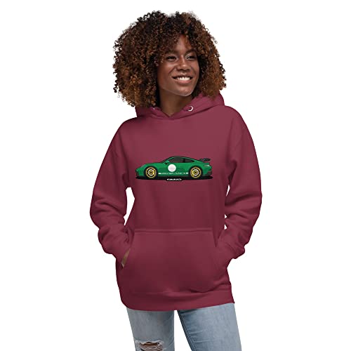 Sudadera coche verde 992 pour vos sorties trackday