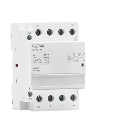 Contacteur AC 4P 63A 4NO pour éviter les surcharges électriques chez soi