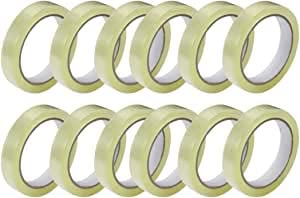 BARGAIN FACTORY 12 Rolls Cellotape Rolls Strong Clear Packing Tape Extra Long Strong Sealing for Parcel Stationary Gift Wrap Tape Postal bags Long Term Storage - Image 4