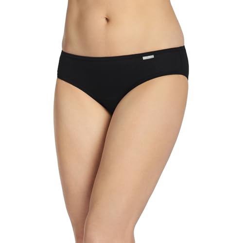 Image of Jockey Women's Underwear Elance Bikini - 3 Pack, Black, 6