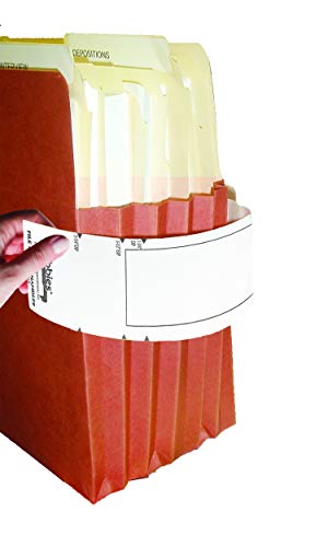 Tabbies 9-5/8 X 2 Inches File Pocket Handles, White, 48 Per Pack (Tab68815) #TOP5