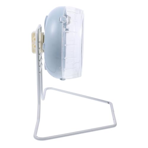 HANABASS Silent Hamster Wheel with Stand Chinchilla Guinea Pig Running for Small Pets Dreamy Height Low Noise Exercise