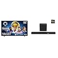 Hisense 55QD7QF Mini-LED 4K UHD Smart Fire TV AX3100Q 3.1Ch Sound Bar with Wireless Subwoofer