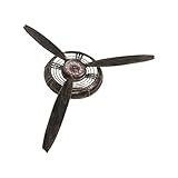 Inspiration aéronautique : conçue pour les passionnés d’aviation, cette horloge murale en forme d’hélice antique évoque l’esprit d’aventure et la nostalgie grâce à son thème décoratif inspiré des hélices d’avion vintage. horloge industrielle steampunk, sculpture murale en forme d’hélice sur le thème de l’aviation