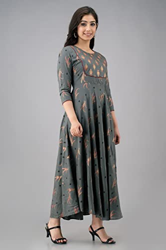 Image of Women's Rayon Flared Kurta