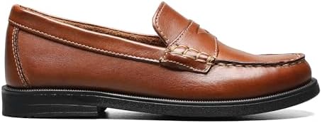 Florsheim Boy's, Croquet Penny Loafer JR â€“ Little Kid & Big Kid Saddle Tan | Image 1
