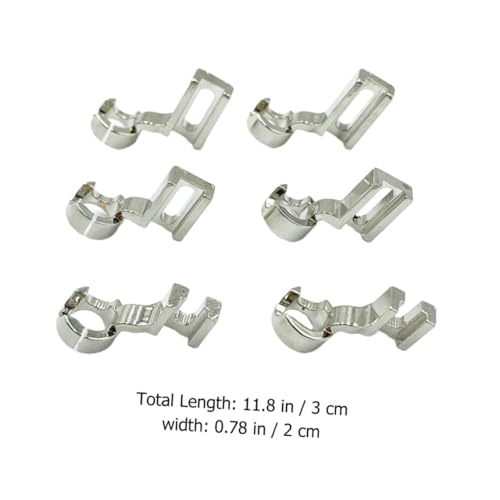 Set de 6 pies para máquina de coser y bordado miniatura 2