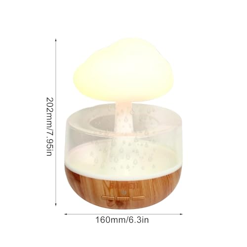 Humidificateur personnel à champignons diffuseur avec LED réglables