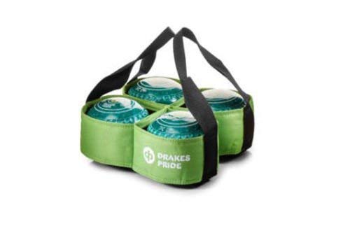 Drakes Pride 4 BOWL CARRIER FOR CROWN GREEN/FLAT GREEN BOWLS** (LIME)