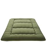 Photo Gallery ue-maolu materasso da pavimento giapponese,materassi letto futon,tatami spesso materassino,pieghevole,arrotolabile,letto per ospiti, dormitorio, campeggio, auto(verde)(100 * 200cm) Photo Gallery ue-maolu materasso da pavimento giapponese,materassi letto futon,tatami spesso materassino,pieghevole,arrotolabile,letto per ospiti, dormitorio, campeggio, auto(verde)(100 * 200cm)