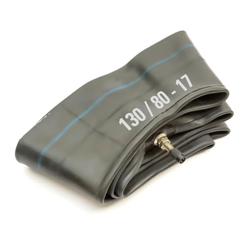 17'' Inch Heavy Duty Inner Tube Butyl Rubber Straight Valve Fits Tyre Size 130/80-17, 140/80-17, 150/60-17, 150/70-17, 160/60-17, 160/70-17, 160/510-17, Motorcycle Motorbike