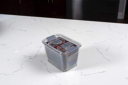 Kitchen Spaces Colander Bin, Small, Gray #TOP2