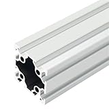 GTPBAO 4040V Double Slot Aluminum Extrusion Profile 6.2mm Slot 40x40mm Square Column Rail Industrial Framework Material Rack Extruded Rail(50mm 1.97