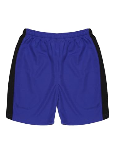 Image of Pack 2 Polyester Sports Shorts for Boys & Girls with Zipper Pockets