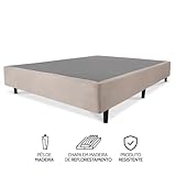 Cama Box Colchão Casal Firme Espuma D33 Antialérgico Certificado 138x188x54cm - BF Colchões glide