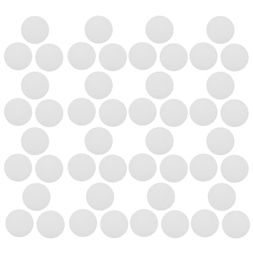 CHILDWEET 100pcs Round Quantitative Laboratory Filter Paper Discs 70mm Diameter Medium Flow Rate Cellulose Absorbent Sheets for Scientific and Industrial Chemistry Experiments