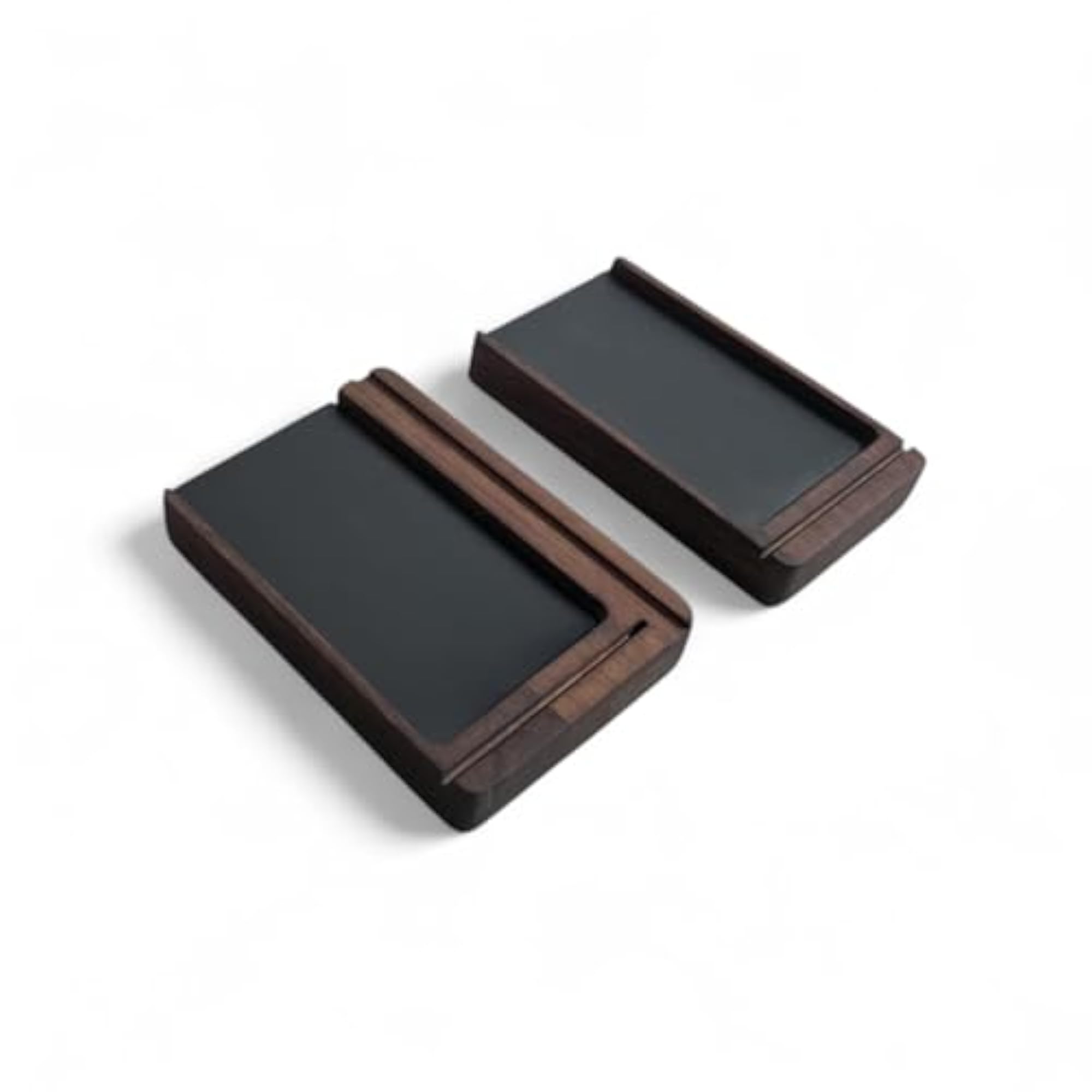 Solid Wood Memo Holder Personal Desk Organizer