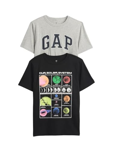 Image of GAP Boys' Short Sleeve Graphic Tee 2-Pack