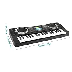 Clavier de musique numérique 37 Keys Clavier Organe Electronic Organisme Blu Blanc Instrument de musique pour enfants… - Les Beatles, Paul McCartney, John Lennon, RIngo Starr, George Harrison Clavier de musique numérique 37 Keys Clavier Organe Electronic Organisme Blu Blanc Instrument de musique pour enfants… – Image 7
