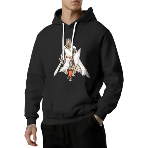 Sudadera anti UV hombre cortavientos de manga larga estilo pullover casual negro talla XXXL