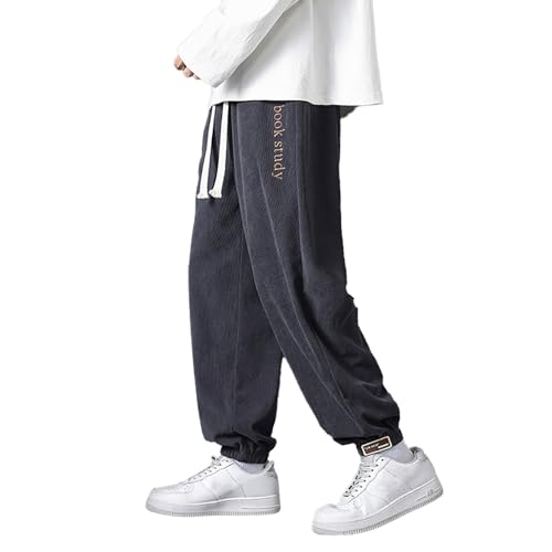 Jogging homme coton lin gris 3XL : la solution contre la chaleur et l'inconfort