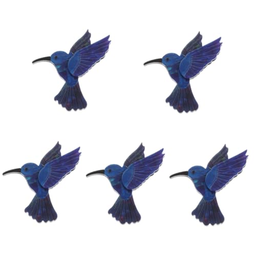 Broche animal oiseau en acrylique pour personnaliser vos vestes au quotidien