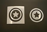 Captain America Reusable Mylar Stencil - Art Supplies DIY Crafts Scrapbooking Painting 4'