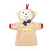 Amytrade Marionetas de Animales 9.85 Pulgadas - Marionetas de Dedo Animales y Familia del Zoológico Marionetas de Felpa Para Niños, Bebés, Niños Pequeños y Toda la Familia (Monkey)