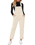 Jumpsuits for women casual come with adjustable buckle straps, front bib pocket, side & back pockets and side buttons closure. Classic staple with chic. Women's fashion overalls with regular fit. LookbookStore overalls women loose fit in soft washed ...