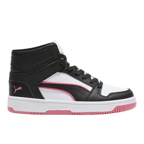 Image of PUMA Womens Rebound Layup Lace Up Sneakers Shoes Casual - Black, Pink