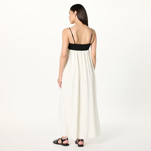 Image of The Drop Womens Colorblock Strappy Maxi Dress
