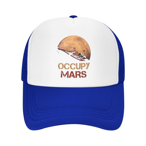 Occupy Mars Trucker Hat Snapback Mesh Baseball Cap Unisex2