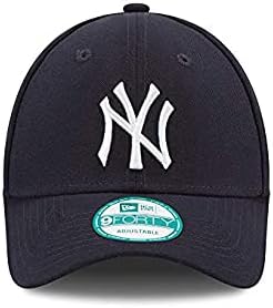 New Era Authentic 9Forty Adjustable Hat Dad Hat - OSFM (Yankees New York Navy) Black