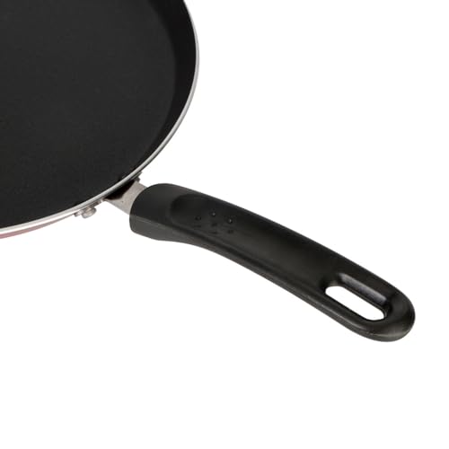 Sitram 712389 Crépière Aluminium pressé CHERRY Ø 28 cm - Revêtement anti-adhésif - Coloris Rouge métallisé - Poêle à crêpes tous feux dont induction – vue 2