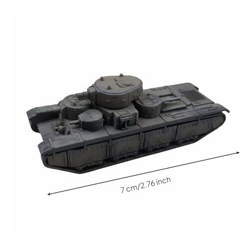 Tanque escala 1/144 réplica militar mini para vitrinas 5