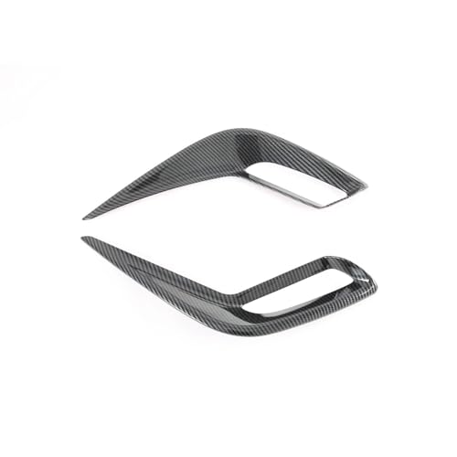 Hyorabynトヨタ 新型 カローラクロス 10系 2021年9月?に適用リアフォグランプカバー フォグライトトリムフレームガーニッシュ ABSカーボン柄