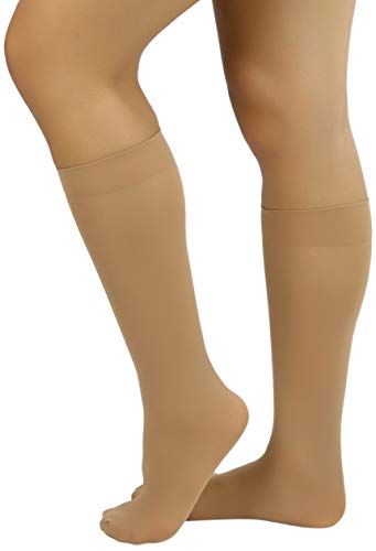 Image of ToBeInStyle Womens Pack of 6 Knee High Trouser Professional Socks