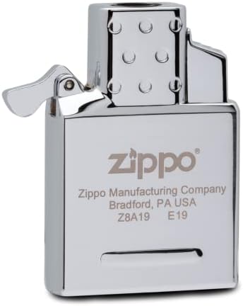 Zippo 65826 Butane Lighter Insert - Single Torch, Chrome