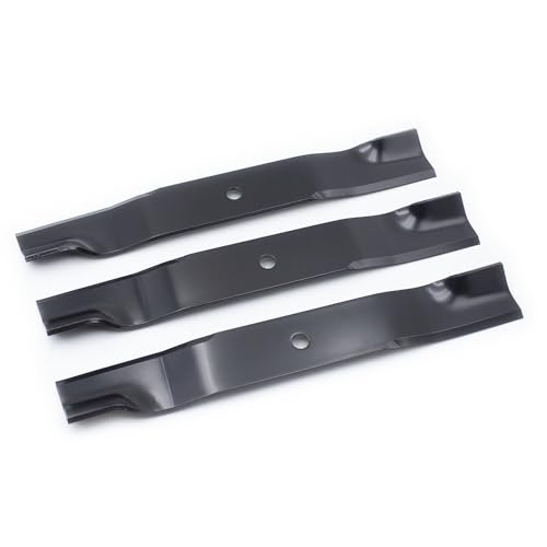 3 Pack Mower Blades 438-0001-00 for Spartan 54 Mower 2023 and older Models 18.5 Heavy Duty Blades doesnt fit 2024 up mowers