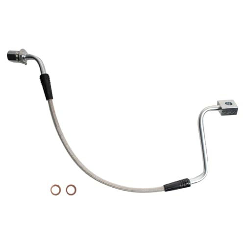 Image of TRQ Performance Front and Rear Brake Hose Set Compatible with 09-12 Ford Flex