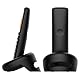 ALCATEL E260 S. Voice Trio – Schnurloses DECT-Telefon mit Anrufbeantworter – Großes Hintergrundbeleuchtetes Display – Freisprechfunktion – Blockierung unerwünschter Anrufe – 3 Mobilteile – Schwarz