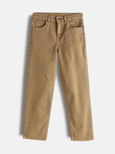 Image of Urbano Juniors Boy's Loose Baggy Fit Washed Denim Jeans Stretchable