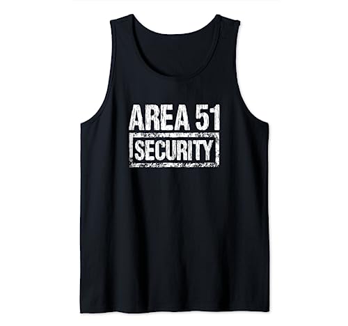 Lustiges Kostüm Party Area 51 Groom Lake Roswell Alien UFO Tank Top