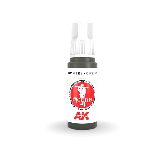 AK Acrylics 3Gen Figure AK11421 Dark Olive Green (17ml)