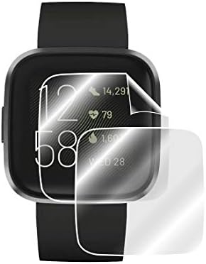 IPG For Fitbit Versa 2 Health & Fitness Smartwatch Screen Protector (2 Units) Invisible Ultra HD Clear Film Anti Scratch Skin Guard – Smooth/Self-Healing/Bubble -Free
