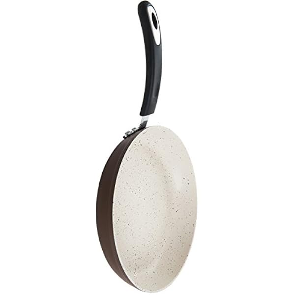 Ozeri 30 cm stenjordad stekpanna by, med 100 % APEO och PFOA-fri stenderived non-stick-beläggning från Tyskland