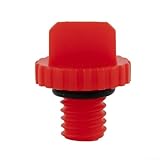 Funktionales Luftkompressor-Zubehör, Kunststoff und Aluminium, Ölspiegelpumpenteile zur Verbesserung Ihres Kompressors (12 mm rot)