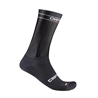 CASTELLI Unisex Fast Feet 3 Socks, Schwarz, XXL EU